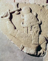 Le roi Sulumeli chassant des lions, Malatya, 11ème-9ème siècle av. J.-C.